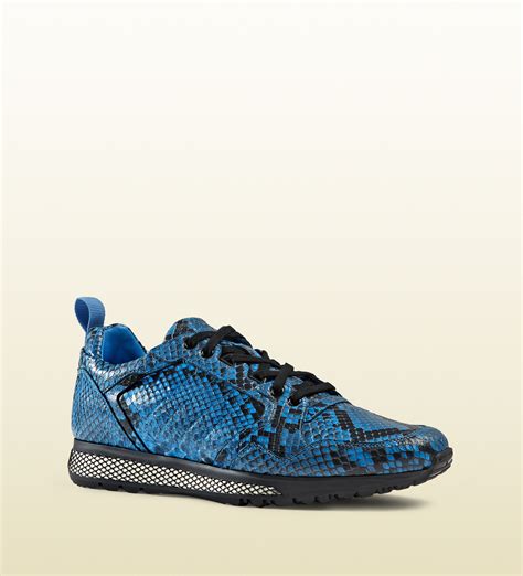 gucci blue python boots|gucci shoes for men.